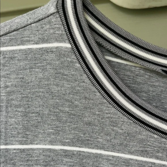 New White House Black Market Long Sleeve Gray Dress - Picture 6 of 10